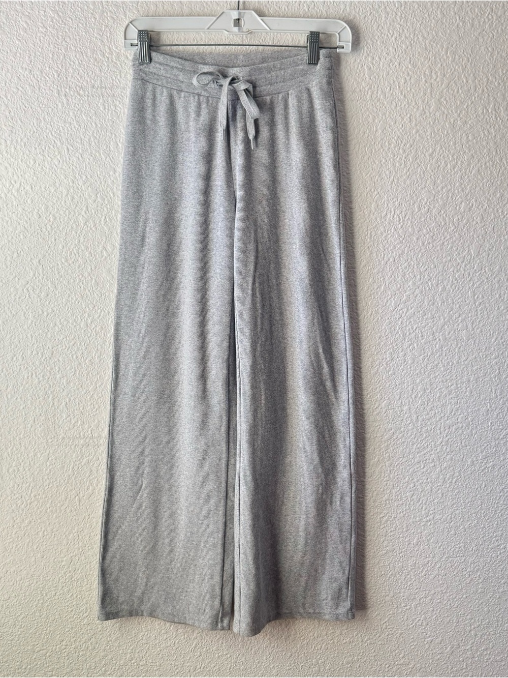 Aritzia Homestretch Gray Wide Leg  lounge Pants